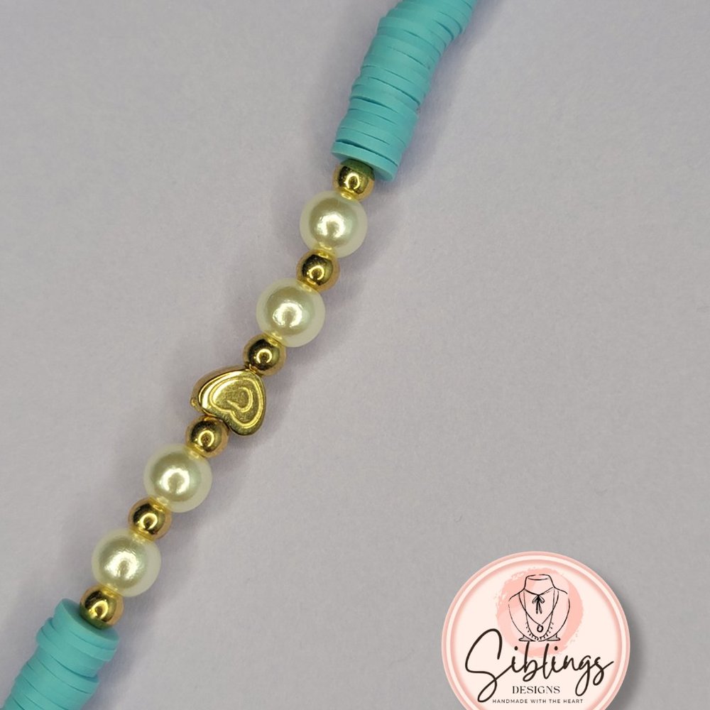 Exclusive 16" Necklace with Bracelet. - Picture 2 of 10